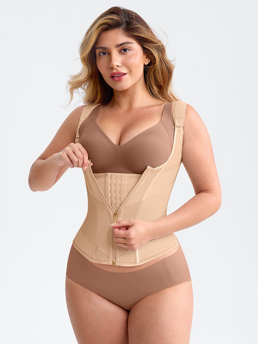 Mesh Chest Support Cincher Tank