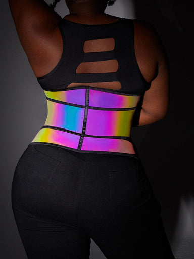 Reflective Zip Waist Trainer