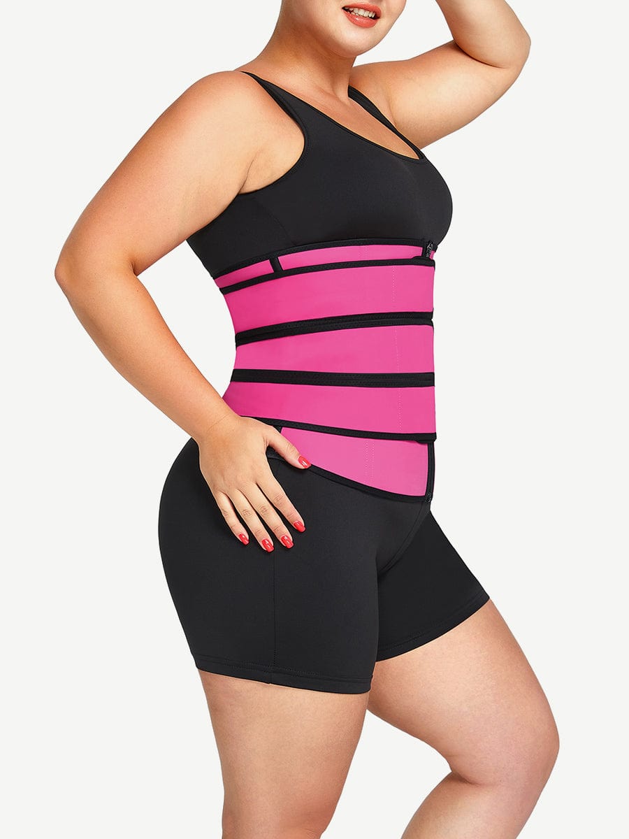 Three-Belt Latex Waist Trainer