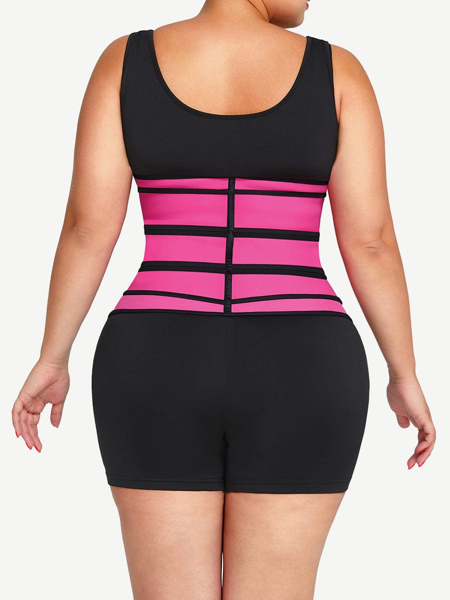 Three-Belt Latex Waist Trainer