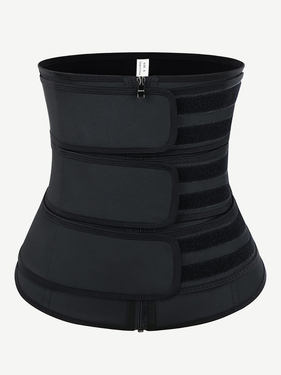 Three-Belt Latex Waist Trainer