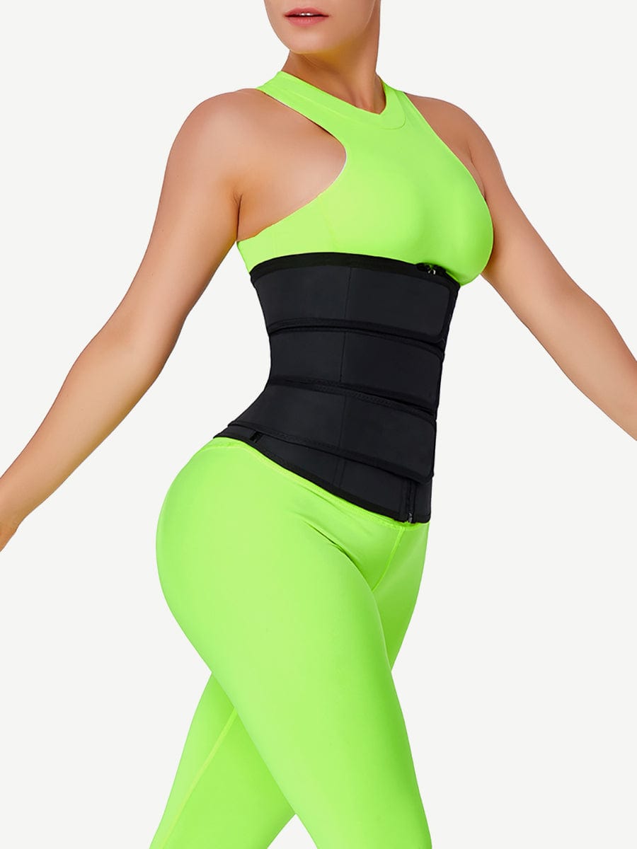 Three-Belt Latex Waist Trainer