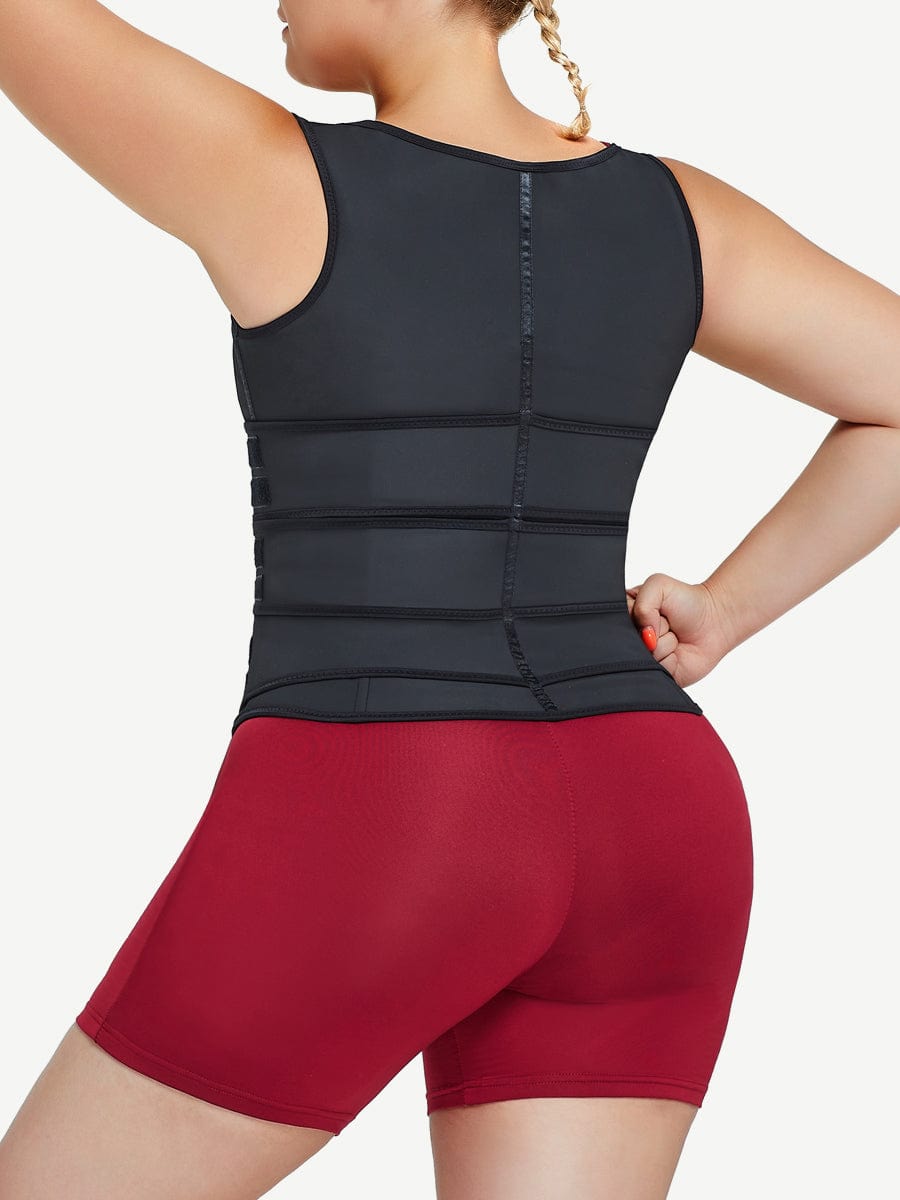 Three-Belt Latex Vest Trainer