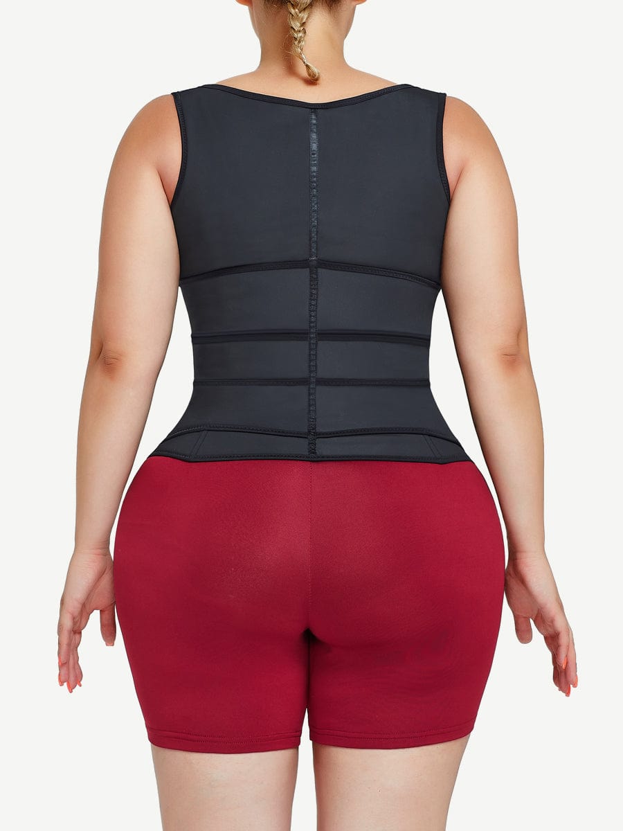 Three-Belt Latex Vest Trainer