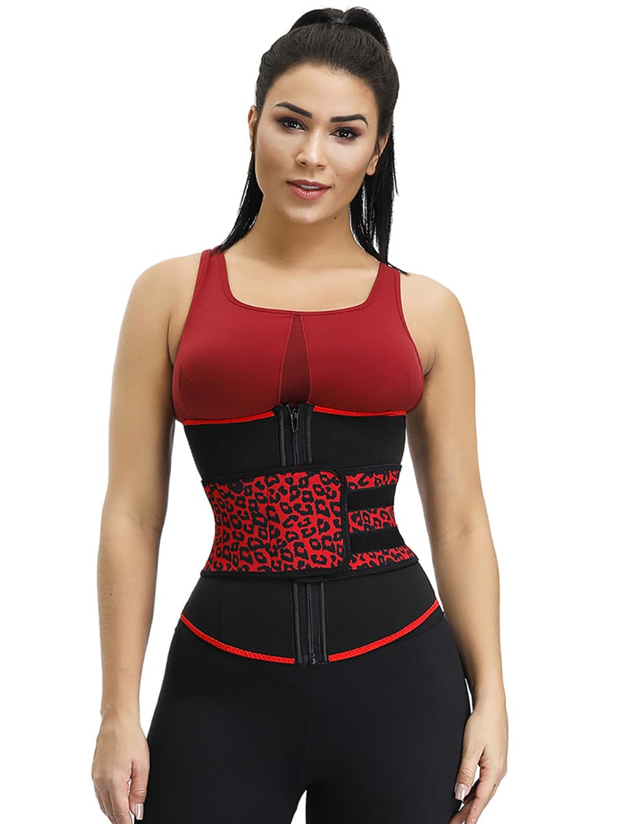 Leopard Print Neoprene Waist Trainer