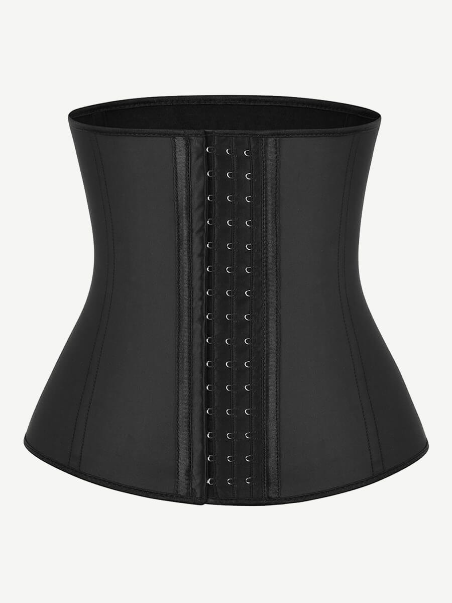 Nine Bone Latex Waist Cincher
