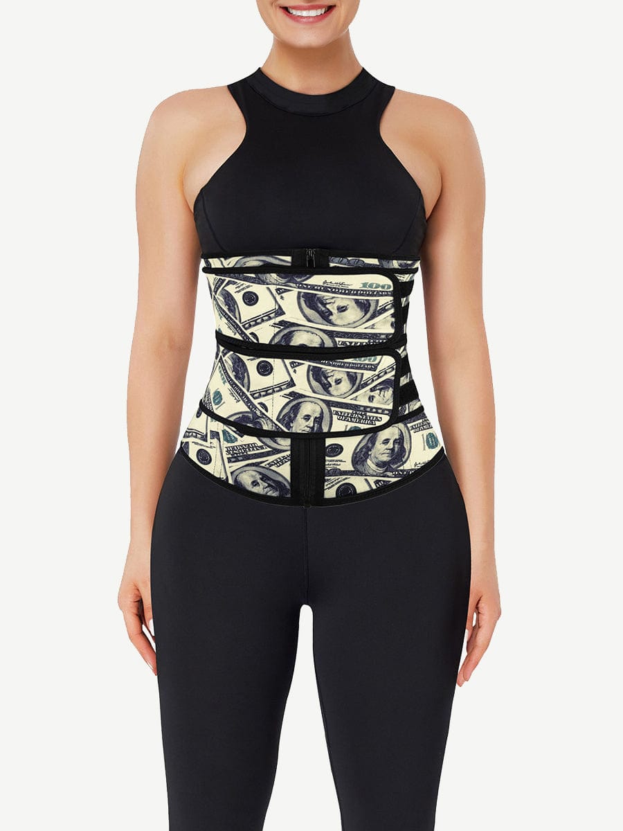 Double-Belt Latex Waist Trainer