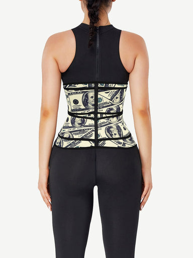Double-Belt Latex Waist Trainer