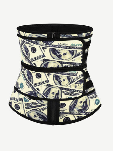Double-Belt Latex Waist Trainer