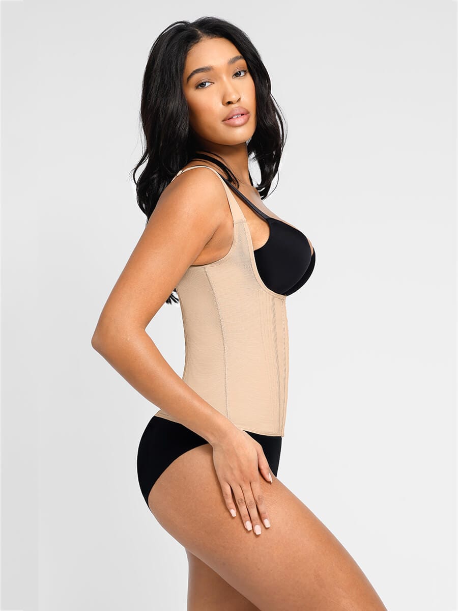 13 Steel Bone Chest Support Vest