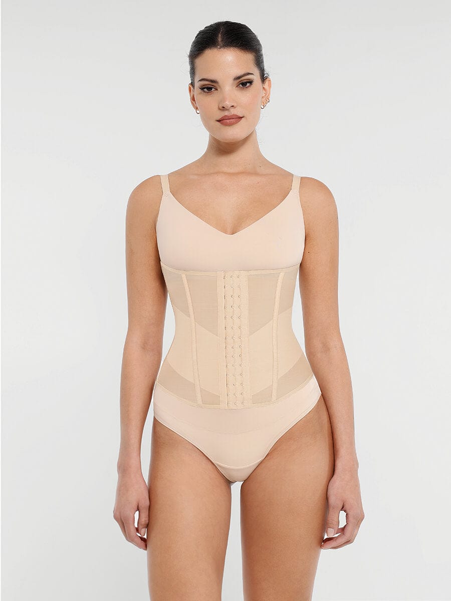 7 Steel Bone Mesh Waist Trainer