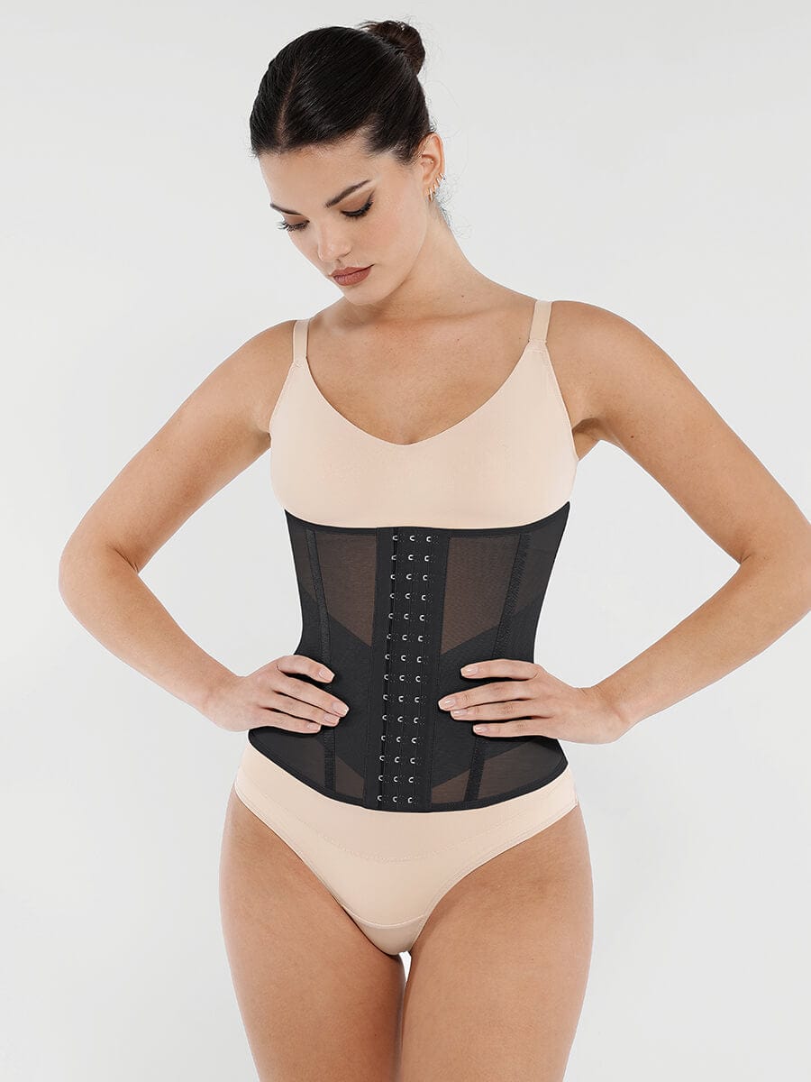 7 Steel Bone Mesh Waist Trainer