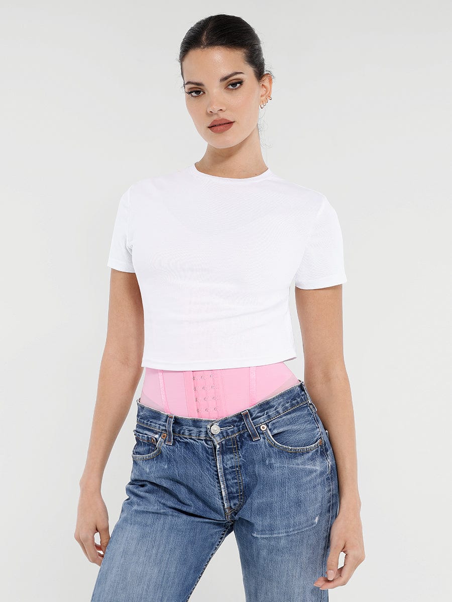7 Steel Bone Mesh Waist Trainer
