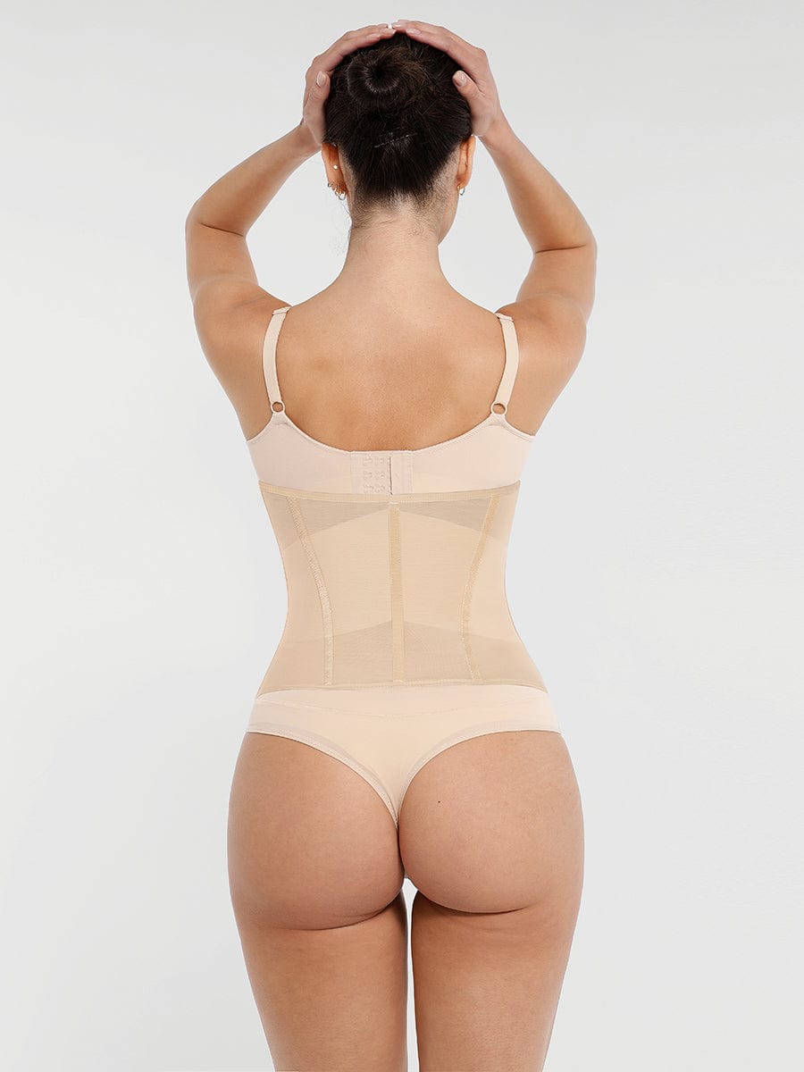 7 Steel Bone Mesh Waist Trainer