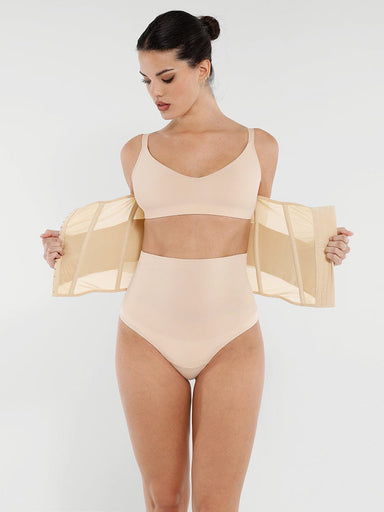 7 Steel Bone Mesh Waist Trainer