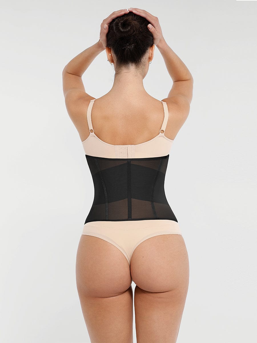 7 Steel Bone Mesh Waist Trainer